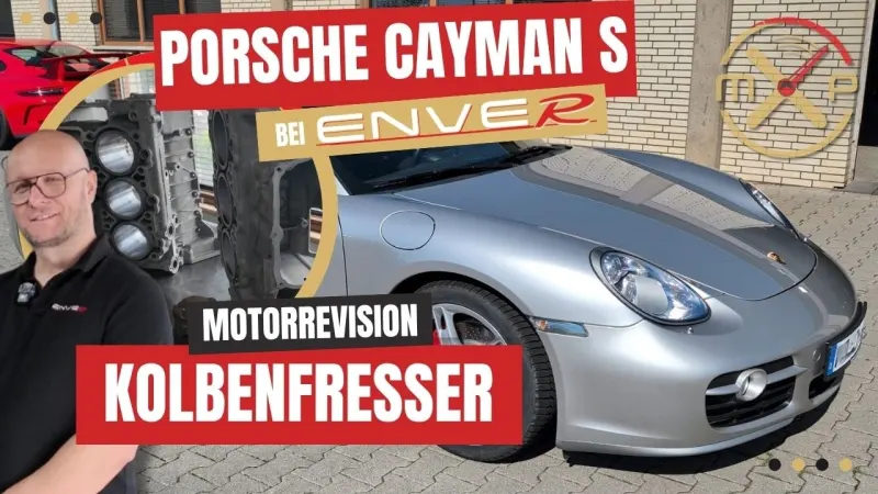 Porsche Cayman S: Umfangreiche Motorrevision bei Enver Services am Nürburgring – Videovorschau