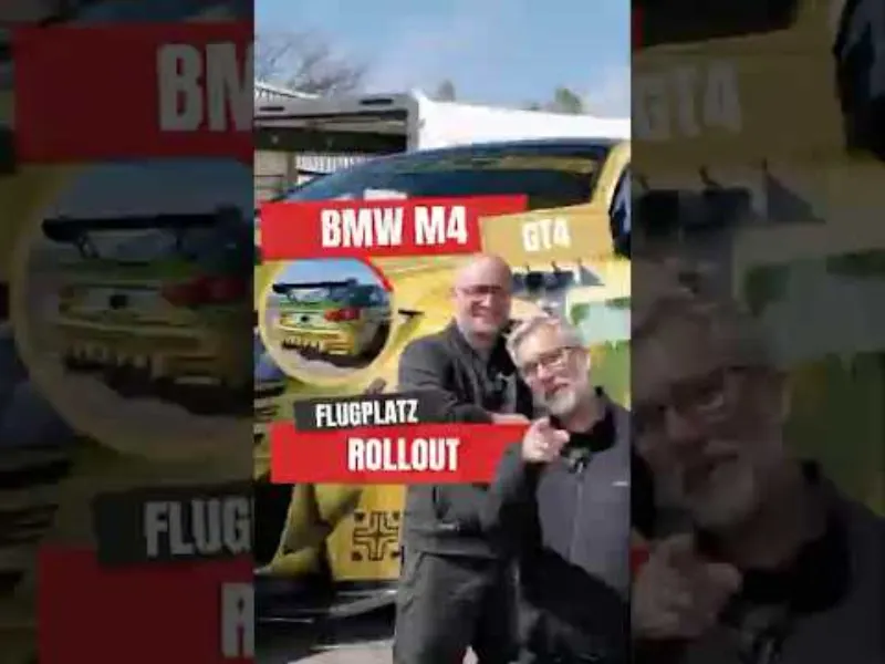 Vom Serien-BMW M4 zum brutalen GT4-Rennwagen – Videovorschau
