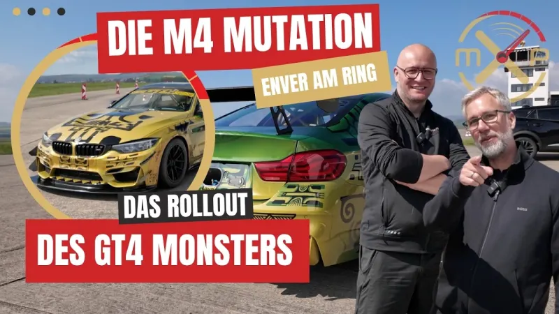 BMW M4 Transformation: Vom Serien-Coupé zur GT4-Rennmaschine – Videovorschau