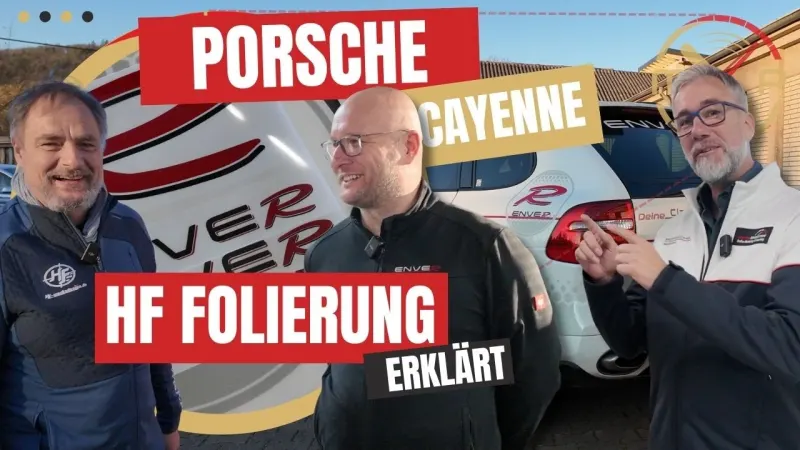 Porsche Cayenne Folierung am Nürburgring – Videovorschau