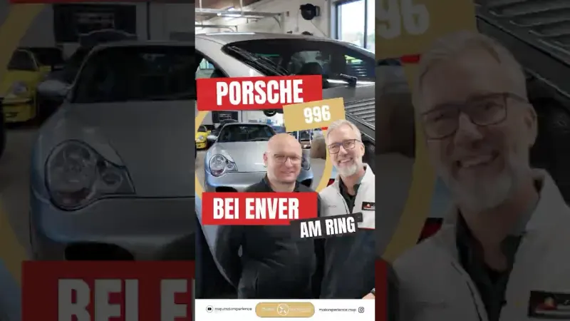 Porsche 996 4S in Perfektion: Porsche 911 Revision bei Enver Services am Nürburgring – Videovorschau